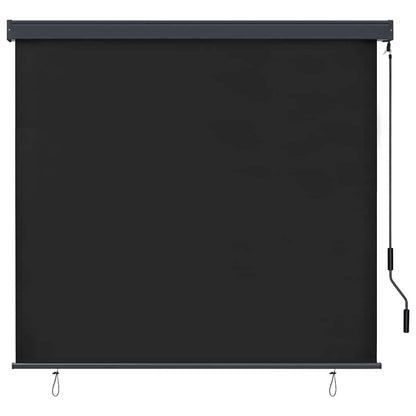 Tenda a rullo Rigato Antracite 180 x 250 cm Tessuto e Alluminio