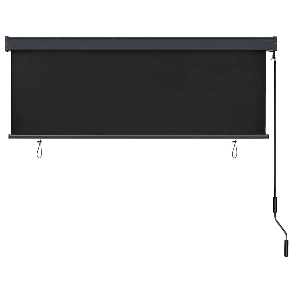 Tenda a rullo Rigato Antracite 180 x 250 cm Tessuto e Alluminio