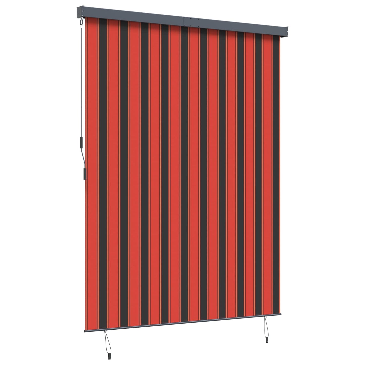 Tenda a rullo con tende Rigato Arancione e Marrone 200 x 250 cm