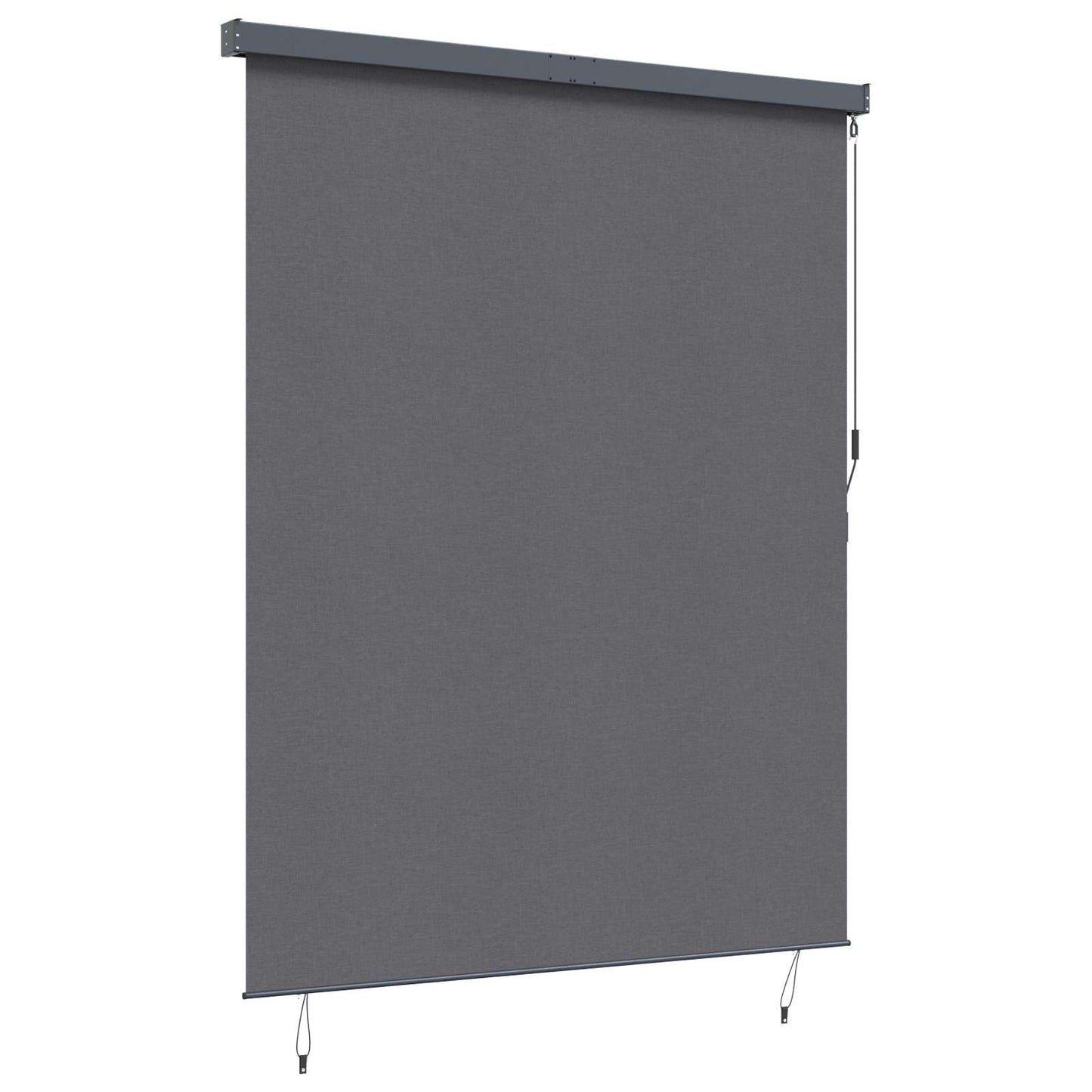 Tenda a rullo Rigato Antracite 200 x 250 cm Tessuto e Alluminio