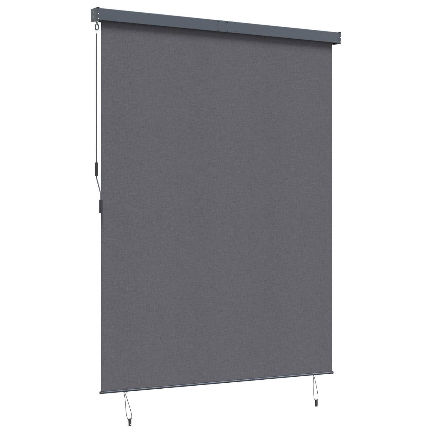 Tenda a rullo Rigato Antracite 200 x 250 cm Tessuto e Alluminio