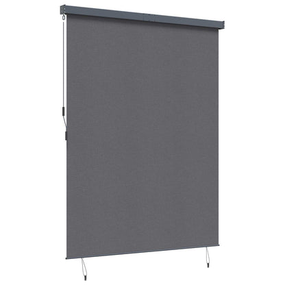 Tenda a rullo Rigato Antracite 200 x 250 cm Tessuto e Alluminio