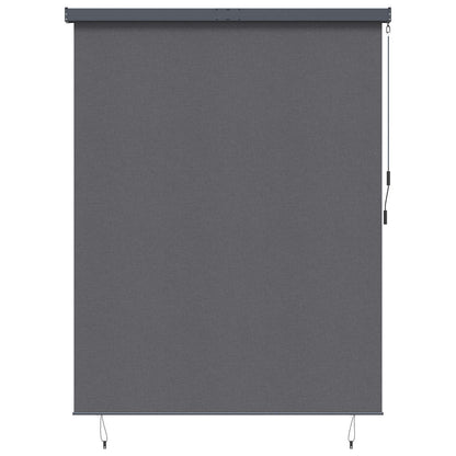 Tenda a rullo Rigato Antracite 200 x 250 cm Tessuto e Alluminio