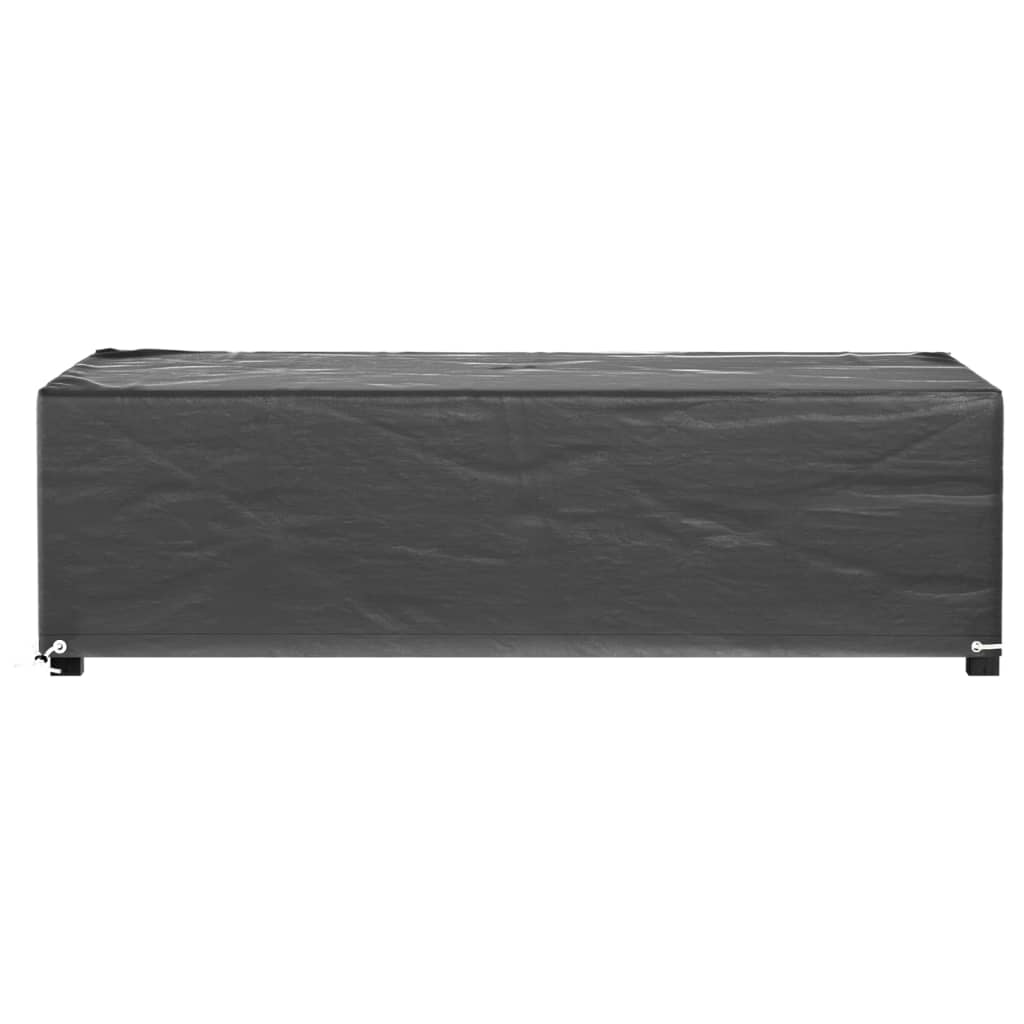Coperture Mobili Giardino 2pz 8Occhielli 125x70x35 Rettangolari
