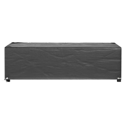 Coperture Mobili Giardino 2pz 8Occhielli 125x70x35 Rettangolari