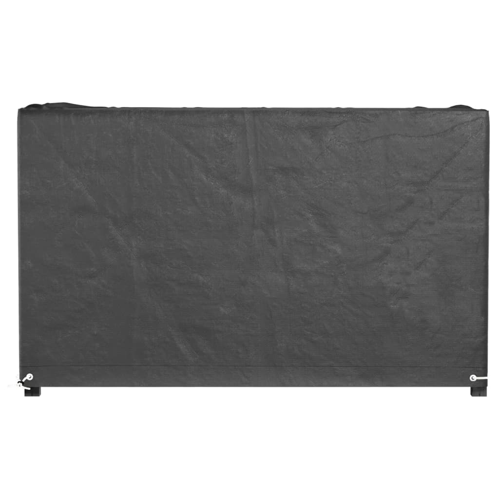 Coperture Mobili Giardino 2pz 8Occhielli 125x55x75 Rettangolari