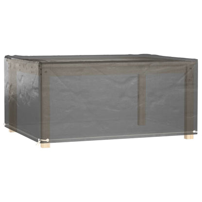 Copri Mobili Giardino 2pz 8 Occhielli 160x120x75cm Rettangolare