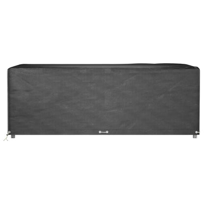 Copri Mobili Giardino 2pz 12Occhielli 213x132x75cm Rettangolare