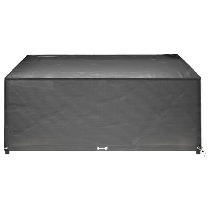 Copri Mobili Giardino 2pz 16 Occhielli 300x200x75cm Rettangolo