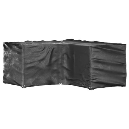 Coperture Mobili da Giardino a L 2pz 12 Occhielli 185x185x90cm