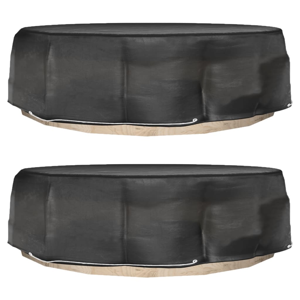 Coperture Divani Isola 2pz con 8 Occhielli Ã˜188x50 cm Rotonde