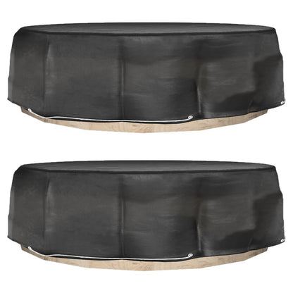 Coperture Divani Isola 2pz con 8 Occhielli Ã˜188x50 cm Rotonde