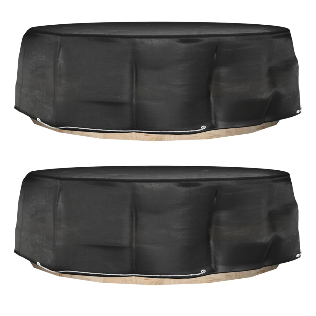 Coperture Divani Isola 2pz con 10 Occhielli Ã˜236x67 cm Rotonde