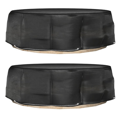 Coperture Divani Isola 2pz con 10 Occhielli Ã˜236x67 cm Rotonde