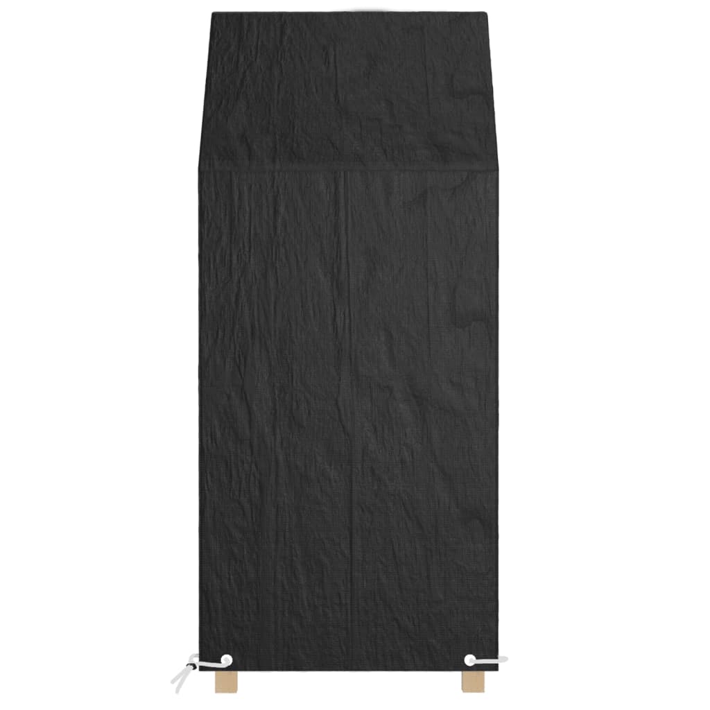 Coprisedie Giardino 2pz 8 Occhielli 65x65x110/150cm Polietilene