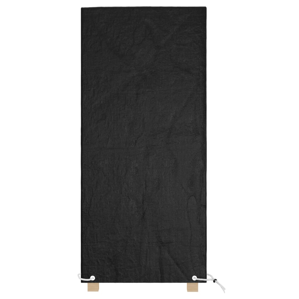 Copri Sedie da Giardino 2pz 8 Occhielli 75x70x140cm Polietilene