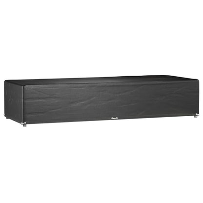 Coperture per Sdraio 2pz 12 Occhielli 205x75x40 cm Polietilene