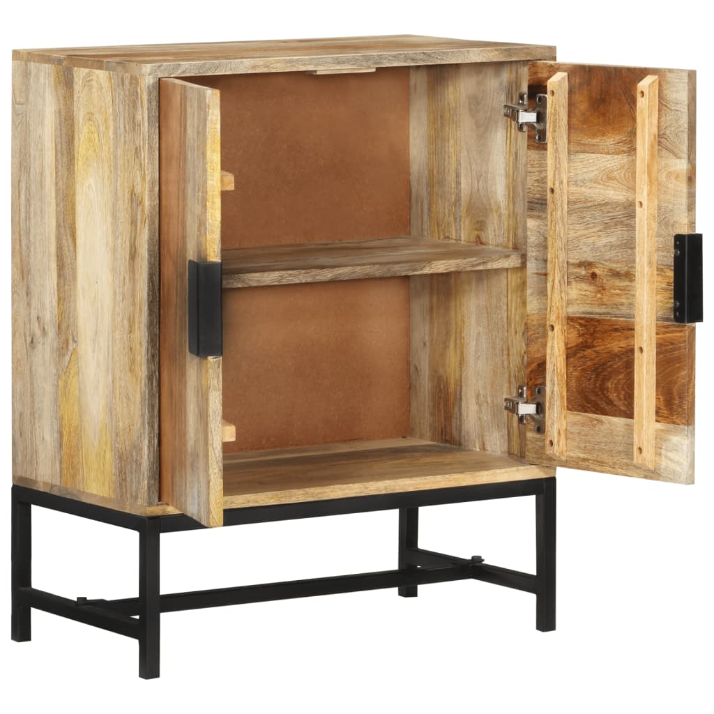 Credenza 60x35x75 cm in Legno Massello di Mango