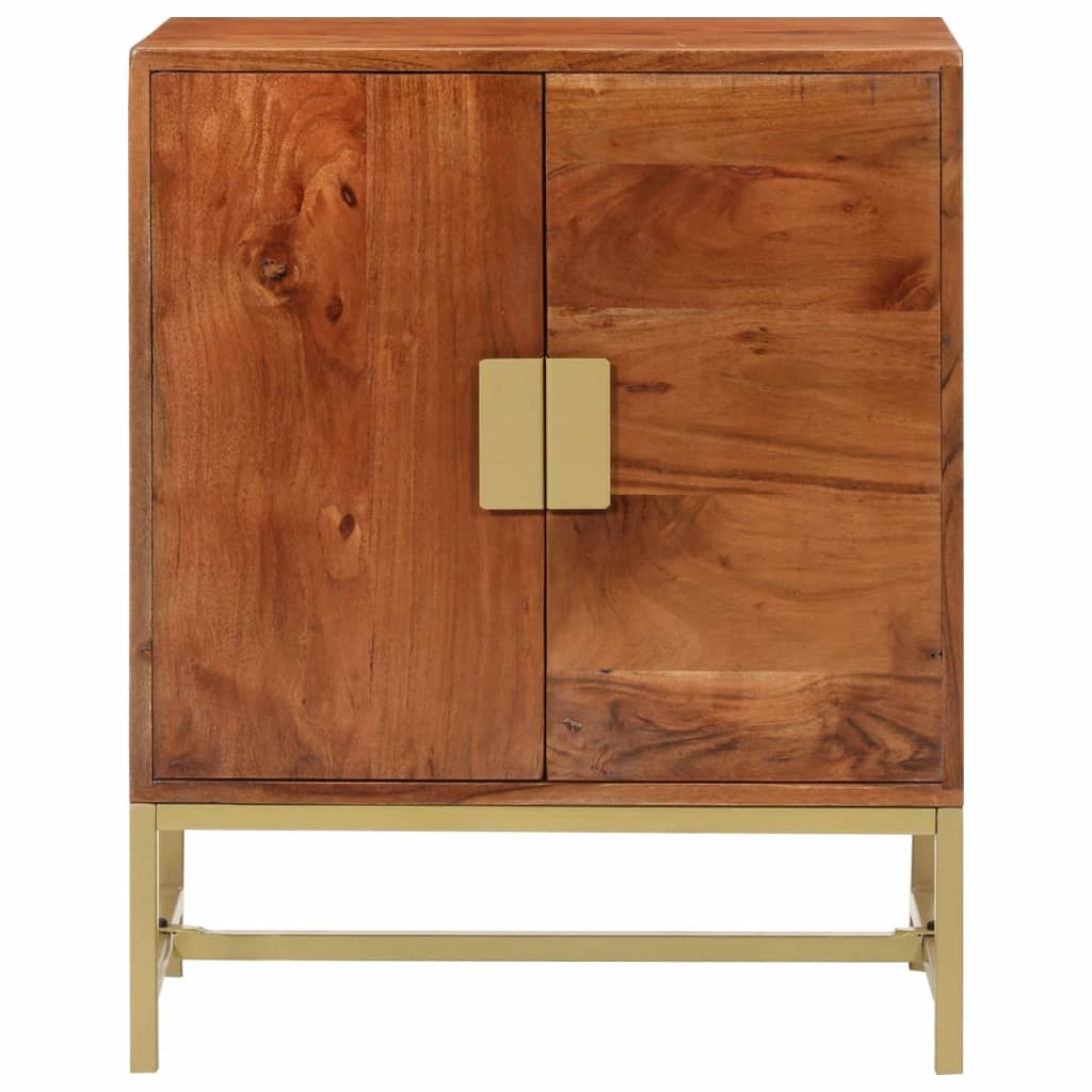 Credenza 60x35x75 cm in Legno Massello di Acacia