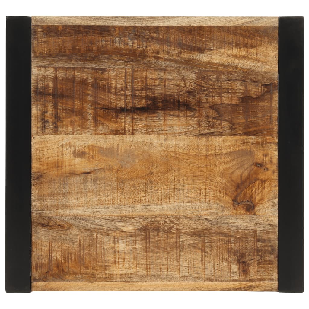 Tavolo da Bar 60x55x110 cm in Legno Grezzo Massello di Mango