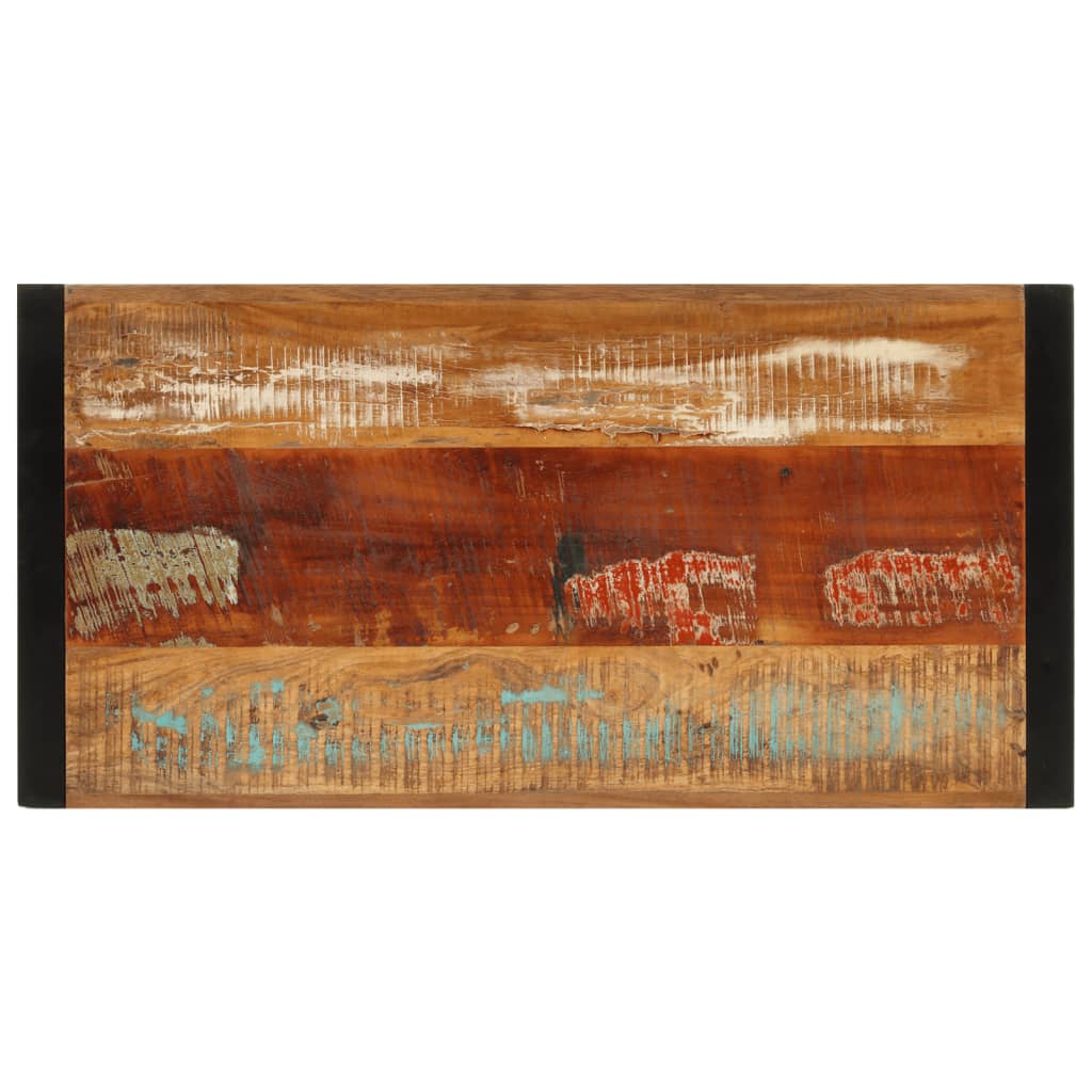 Tavolo da Bar 110x55x110 cm in Legno Massello di Recupero