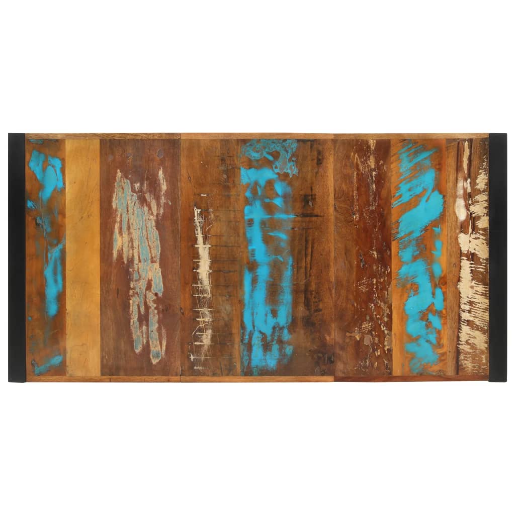 Tavolo da Bar 140x70x110 cm in Legno Massello di Recupero