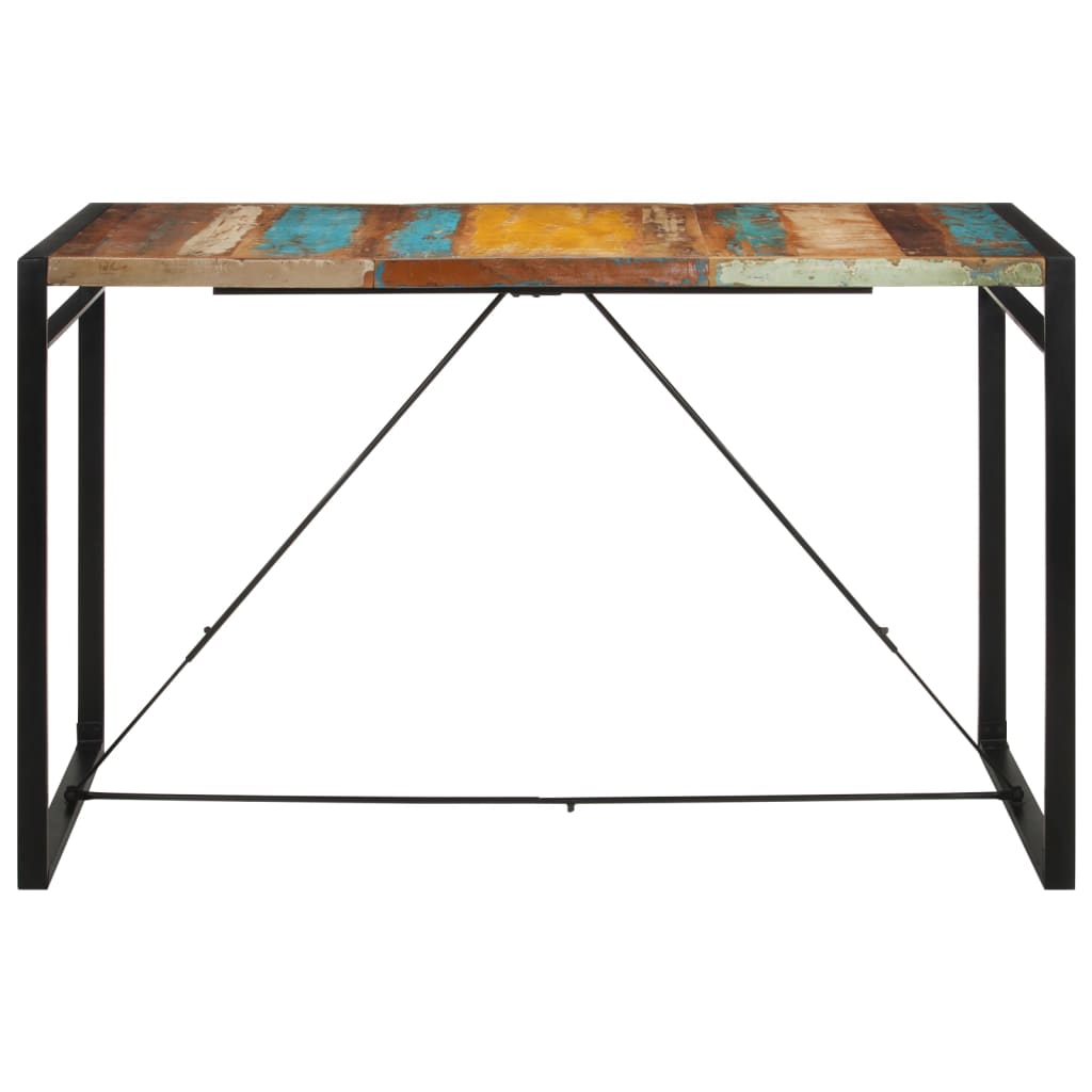 Tavolo da Bar 175x90x110 cm in Legno Massello di Recupero