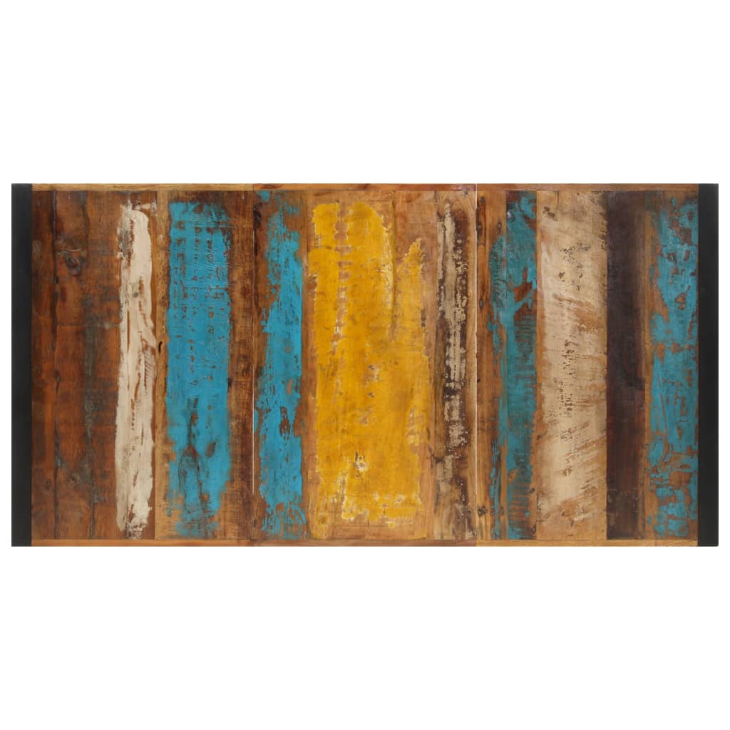 Tavolo da Bar 175x90x110 cm in Legno Massello di Recupero