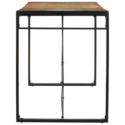 Tavolo da Bar 175x90x110 cm in Legno Massello di Recupero