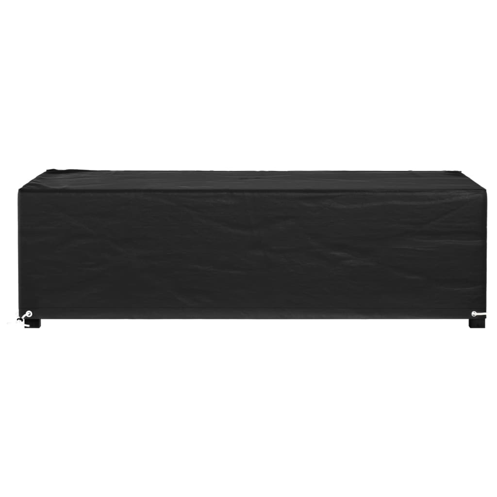 Copertura Mobili Giardino 8 Occhielli 125x70x35 cm Rettangolare
