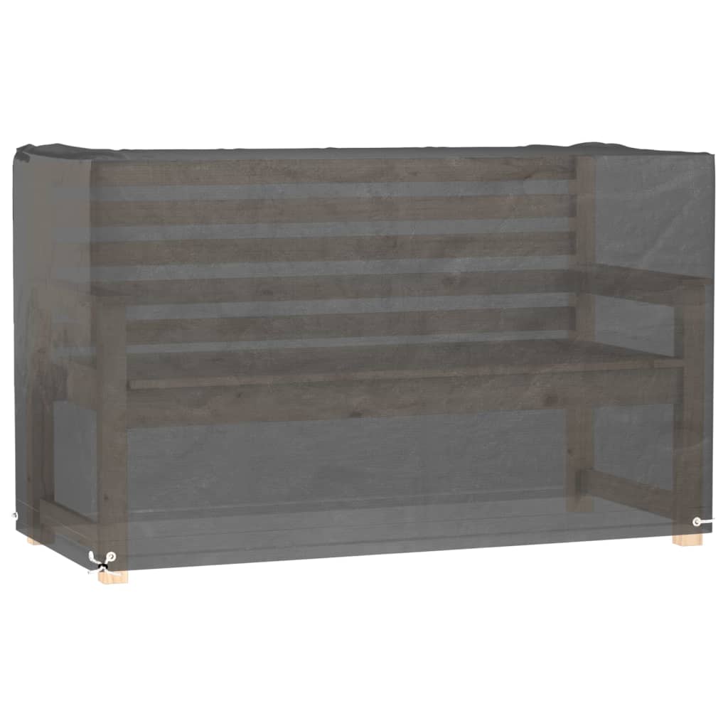 Copertura Mobili Giardino 8 Occhielli 125x55x75 cm Rettangolare