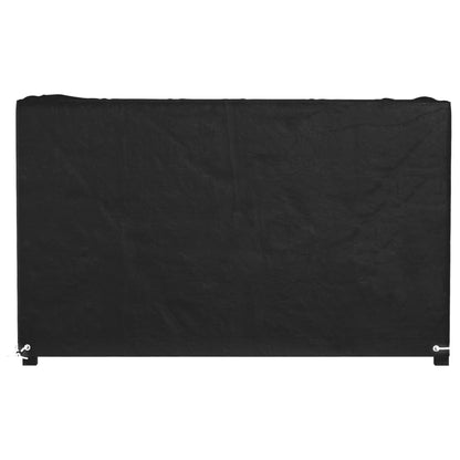 Copertura Mobili Giardino 8 Occhielli 125x55x75 cm Rettangolare