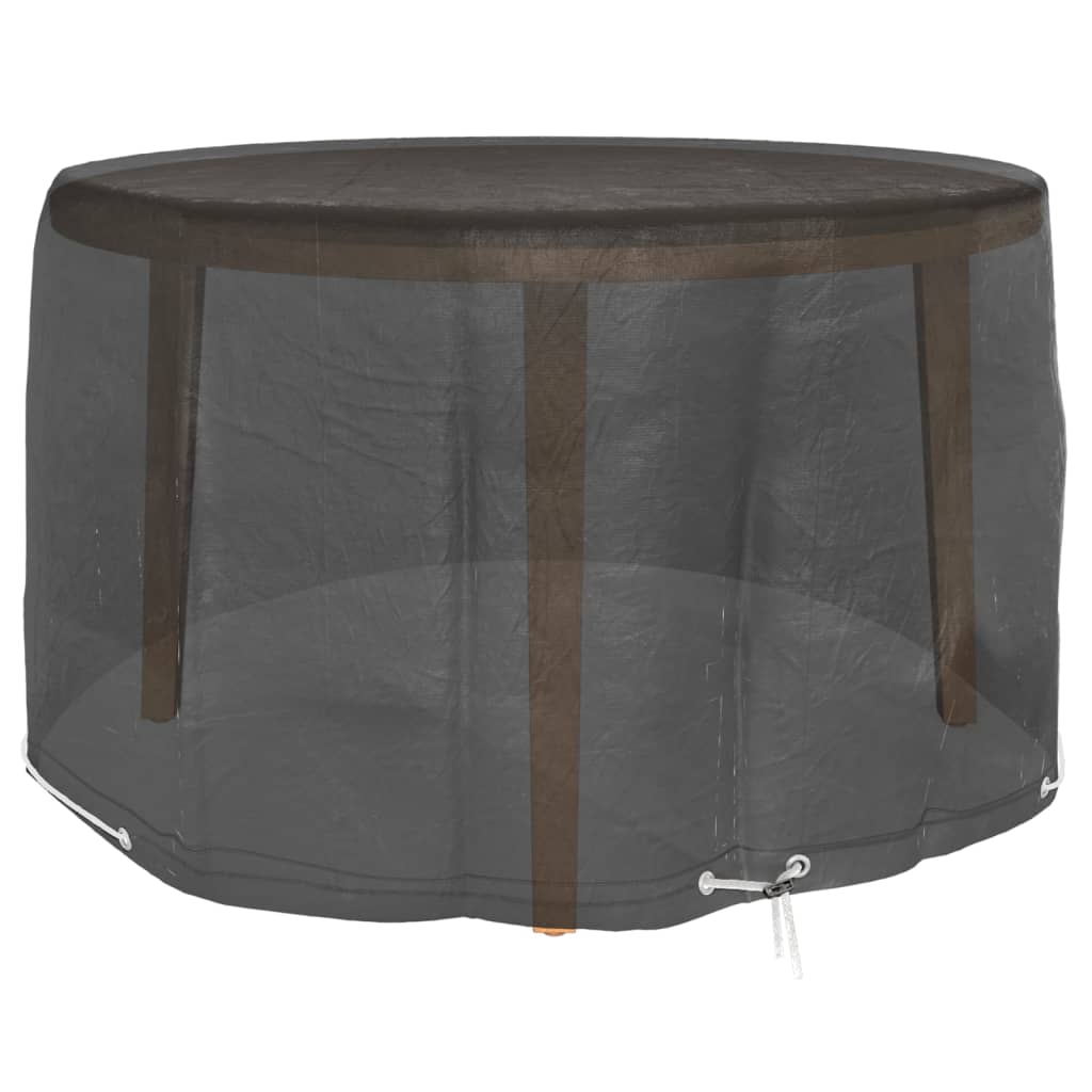 Copertura Mobili da Giardino con 6 Occhielli Ã˜125x75 cm Rotonda