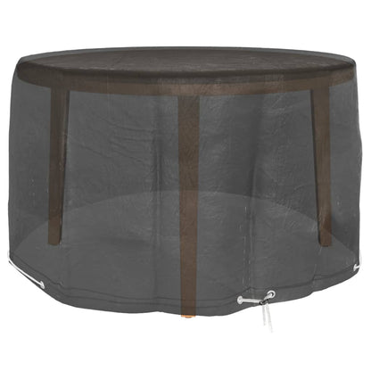 Copertura Mobili da Giardino con 6 Occhielli Ã˜125x75 cm Rotonda