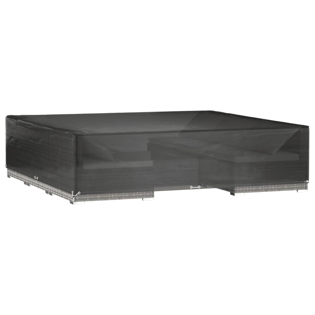 Copertura Mobili da Giardino 16 Occhielli 240x240x55cm Quadrata