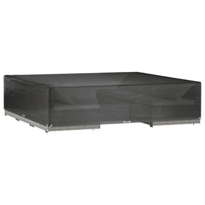 Copertura Mobili da Giardino 16 Occhielli 240x240x55cm Quadrata