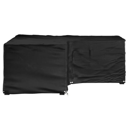 Copertura Mobili da Giardino a L 12 Occhielli 185x185x70 cm
