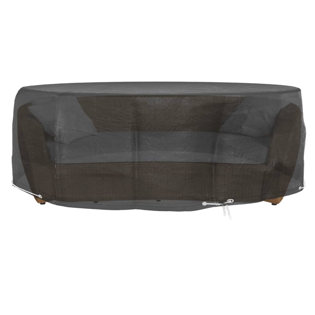 Copertura Divano Isola con 10 Occhielli Ã˜236x67 cm Rotondo