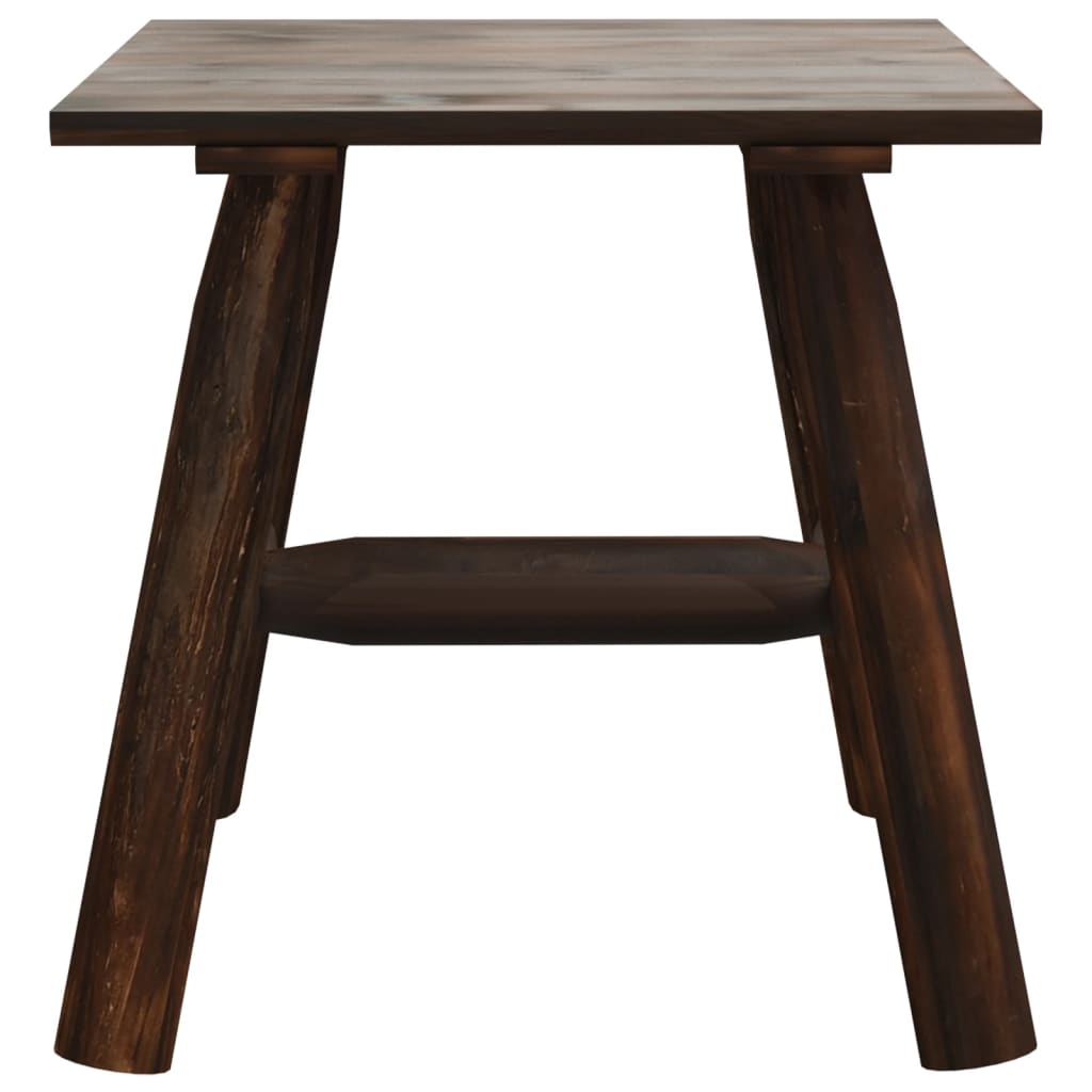 Tavolino 49x49x50 cm in Legno Massello di Abete Rosso