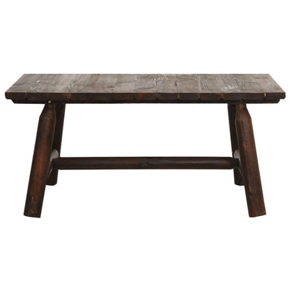 Tavolino da Salotto 90x50x41 cm Legno Massello di Abete Rosso