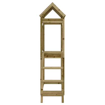 Set da Gioco da Esterno 53x110x214 cm Legno di Pino Impregnato