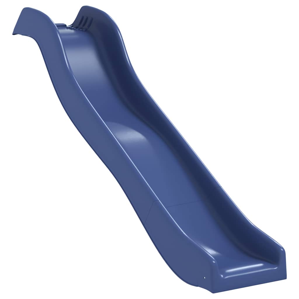 Scivolo e Altalene per Casetta da Gioco Blu in Polipropilene