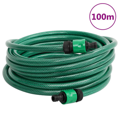 Tubo Flessibile per Piscina Verde 100 m PVC