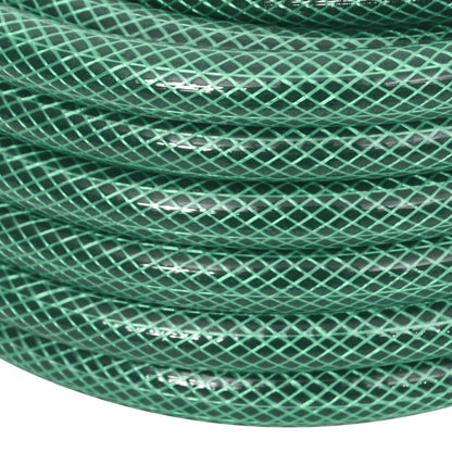 Set Tubo da Giardino con Raccordi Verde 0,5" 10 m in PVC