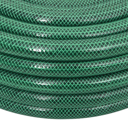 Set Tubo da Giardino con Raccordi Verde 0,75" 30 m in PVC