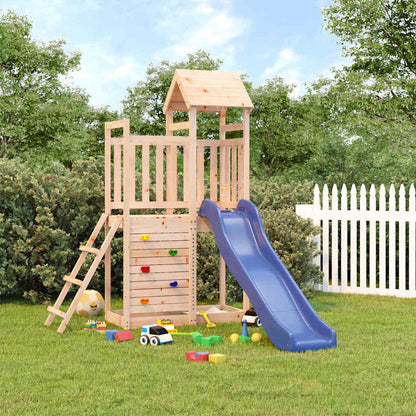 Set da Gioco da Esterno in Legno Massello di Pino