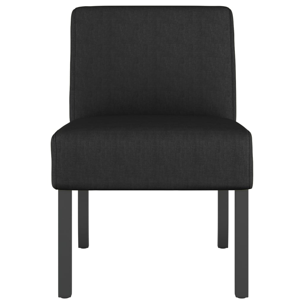 Sedia Pantofola in Tessuto Nero