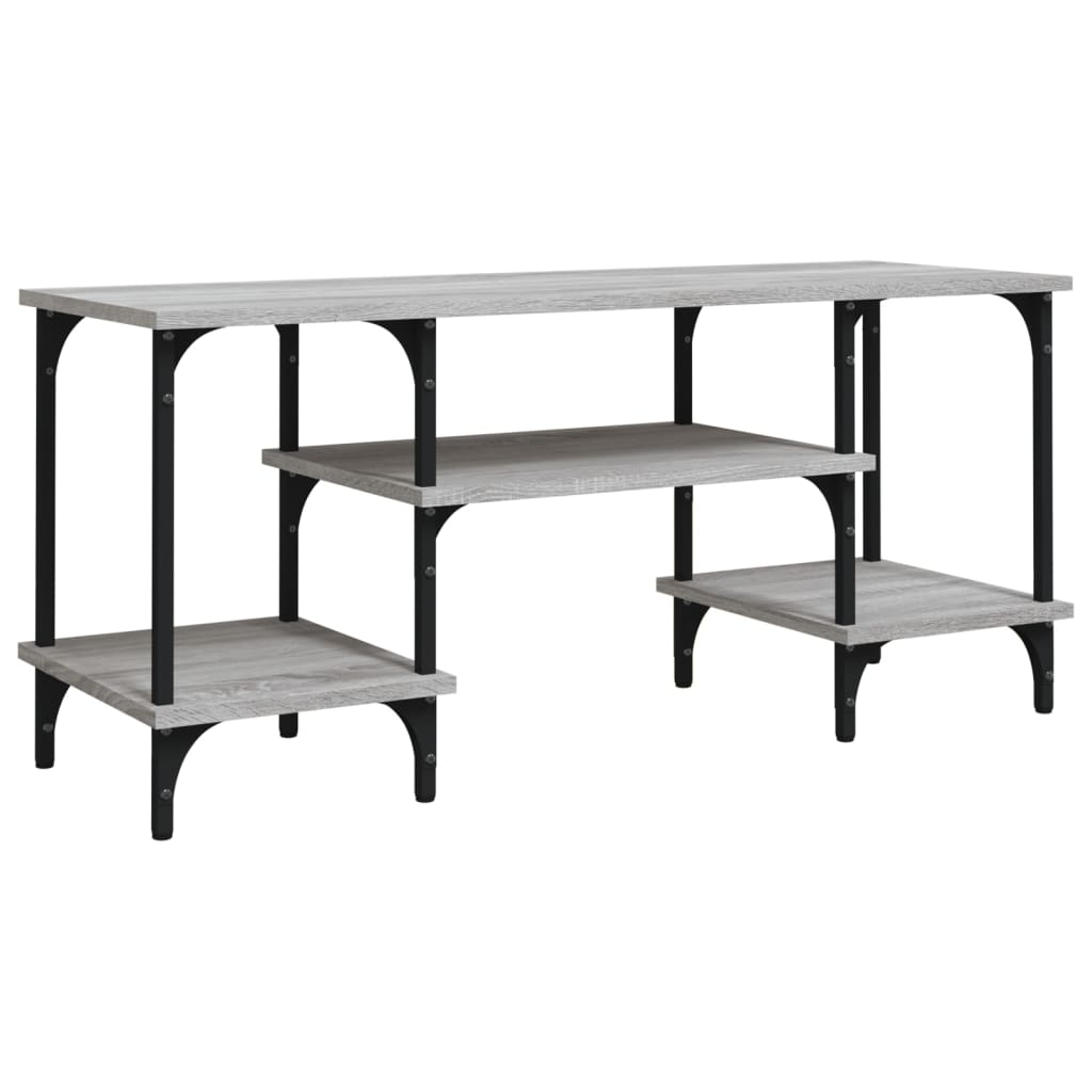 Mobile Porta TV Grigio Sonoma 102x35x45,5 cm Legno Multistrato