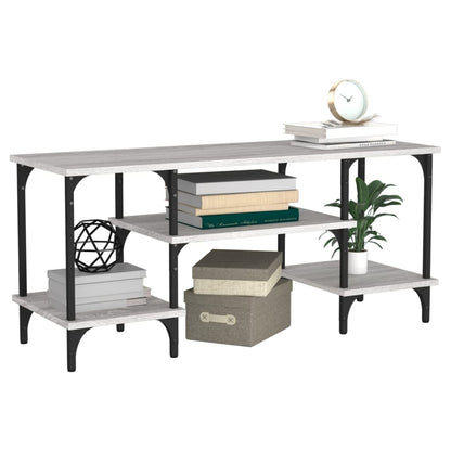Mobile Porta TV Grigio Sonoma 102x35x45,5 cm Legno Multistrato