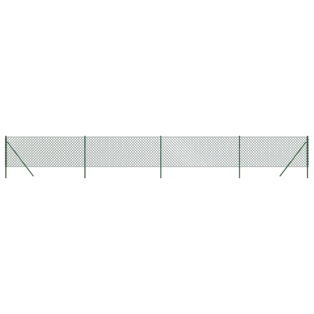 Recinzione a Rete Verde 1,1x10 m